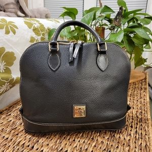 Dooney and Bourke Black Zip zip Satchel $268 NOW $168 Authentic